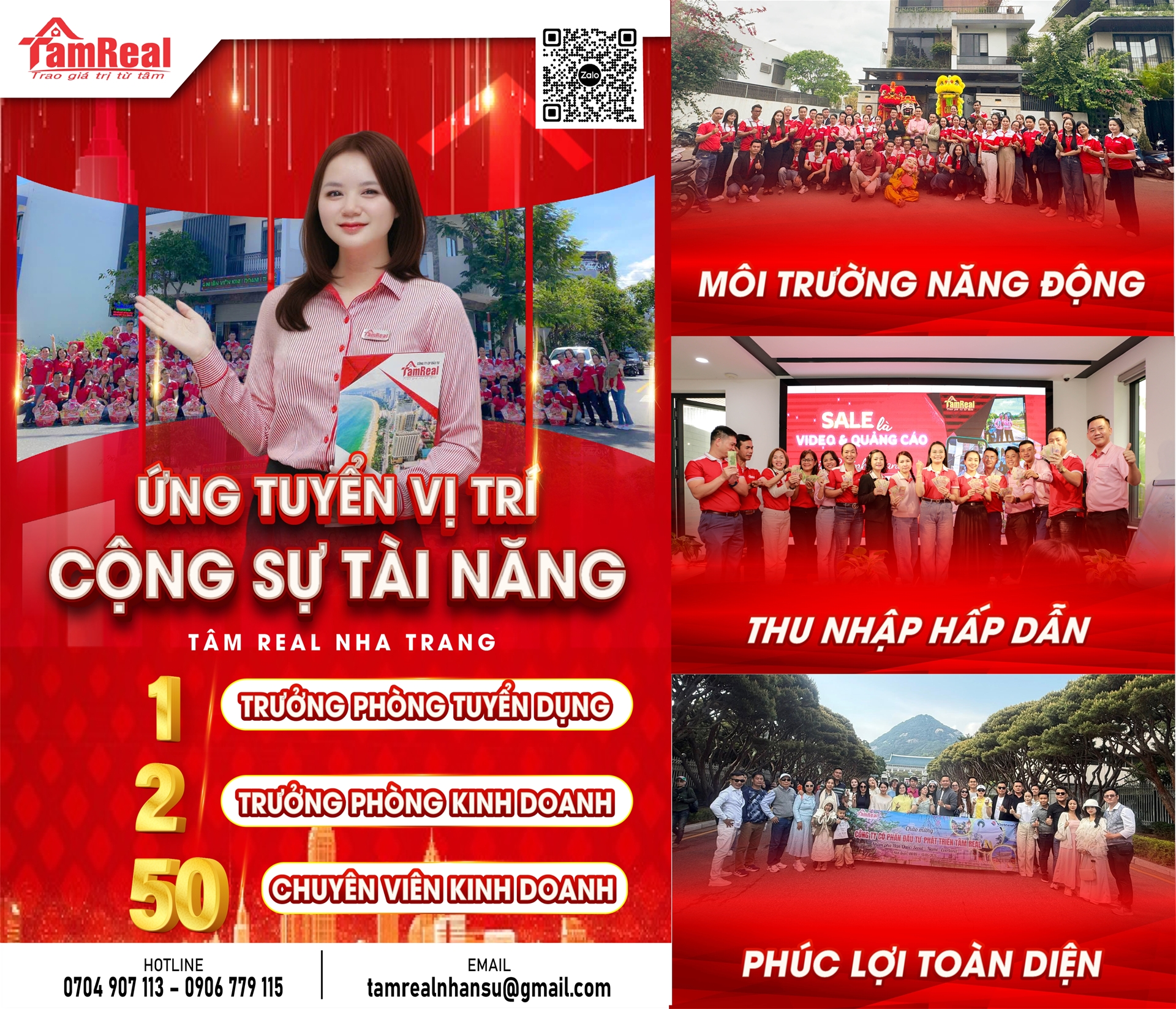 TUYỂN DỤNG
TRƯỞNG PHÒNG KINH DOANH
