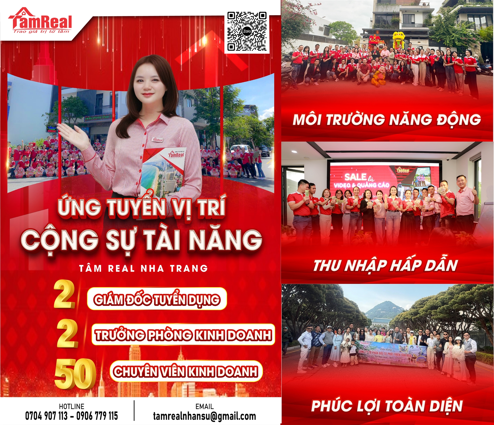 TUYỂN DỤNG
TRƯỞNG PHÒNG KINH DOANH
